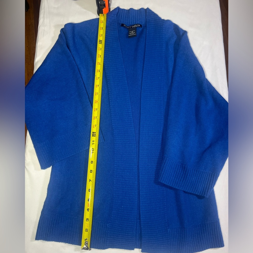 Blue Scott Taylor cardigan